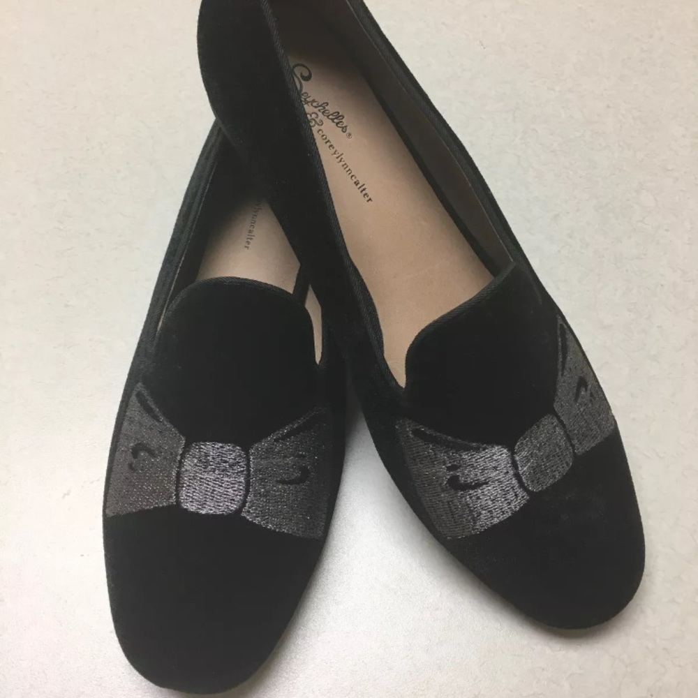 Seychelles "All Mine" bow smoking loafers